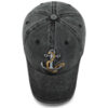 Hat Men's Spring And Summer Korean Version Tide Embroidery Sea Riveted Denim Baseball Cap Peaked Cap Travel Outdoor Travel Sun Hat