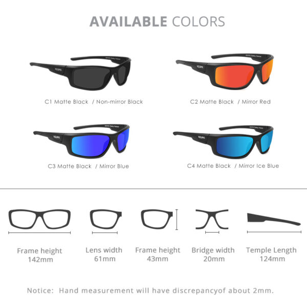 Ultra-frivolous Water Polarized Sunglasses Outdoor Sports Surfing Glasses Men And Women Colorful Sunglasses
