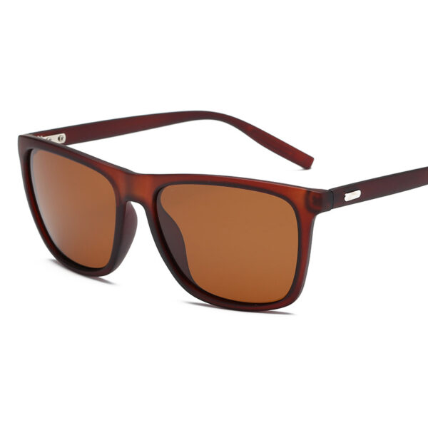 66197 New Men's Polarized Sunglasses Cross-border Outdoor Riding Sports Glasses Square Retro Driver Sunglasses