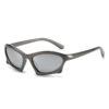 Modern Retro Geometric Sunglasses Trendy Street Shooting INS Style Poster Sunglasses Female