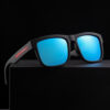 KDEAM New Polarized Sunglasses Men's And Women's Square Sunglasses Colorful Real Film Sunglasses Outdoor Driving Glasses