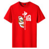 Short Sleeve T-Shirt Men's Trend New Loose Half Sleeve Top Printed T-Shirt
