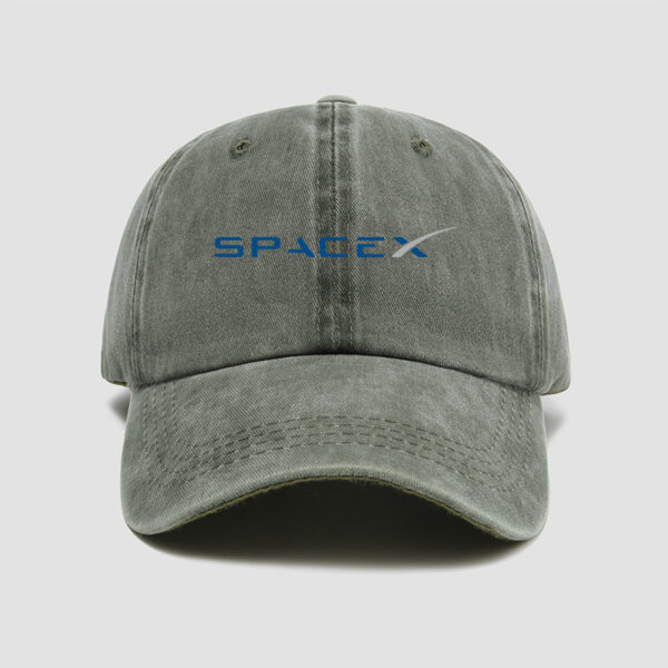 American Space Exploration Technology Company SpaceX Logo Letter Hat Baseball Cap Men And Women Fresh Soft Top Duck