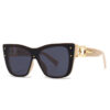 New Fashion Big Frame Cat Eye Unisex Sunglasses Trendy Cross-border Sunglasses
