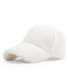 Autumn And Winter Korean Version Of Men's And Women's Casual Peaked Cap Thickened Warm Lamb Wool Peaked Cap Solid Color Outdoor Baseball Cap