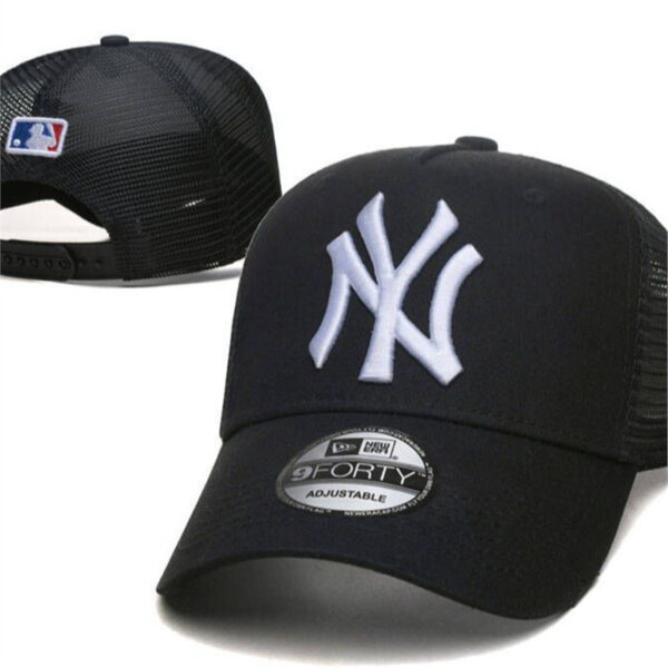 Cross Border Mlb Dodgers Yankees Baseball Cap Net Cap Hat Cap Unisex Cap Embroidered Outdoor Hundred