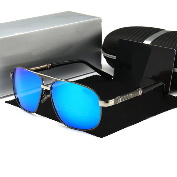 Sunglasses men's polarized sunglasses driving driver mirror driving fishing frog mirror