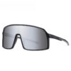 New TR90 One-piece Large-frame Sunglasses Trendy Men's Polarized Sports Sunglasses Riding Sunglasses Goggles 3034