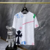 Cross-Border 2026 Summer New Style Ch Crow Horseshoe Print Cross Sanskrit Printed Short-Sleeved T-Shirt For Men And Women
