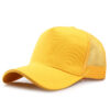 Five-piece Light Board Solid Color Hat Men's Summer Mesh Cap Breathable Baseball Cap Travel Advertising Cap All-match Peaked Cap Women's Tide