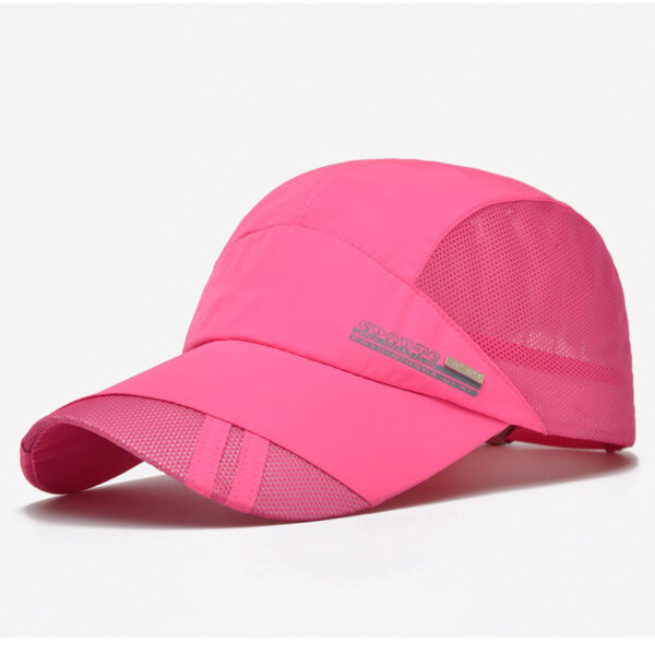 Hat Summer Male And Female Korean Version Of Outdoor Sports Quick-drying Hat Sunshade Sunscreen Baseball Cap Mesh Hat Summer Sun Hat