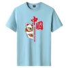 Short Sleeve T-Shirt Men's Trend New Loose Half Sleeve Top Printed T-Shirt