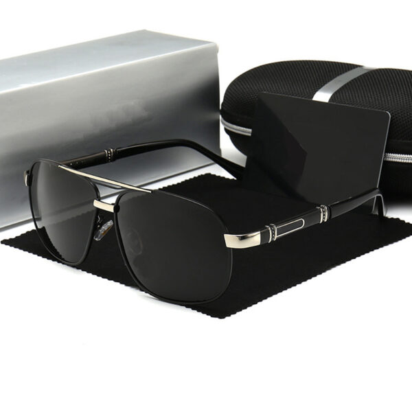 Sunglasses men's polarized sunglasses driving driver mirror driving fishing frog mirror