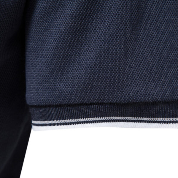 V-neck POLO Shirt Overalls Short-sleeved Top Men