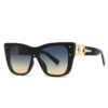 New Fashion Big Frame Cat Eye Unisex Sunglasses Trendy Cross-border Sunglasses