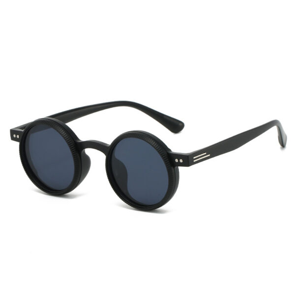 Adjustable Zoom Round Frame Polarized Sunglasses For Men Outdoor Anti-Uv Sunglasses For Men