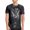 T-shirt Men's Clothing Heat Transfer Digital Printed T-shirt Heavy Spring And Autumn Trend Men's Bottoming Cotton T-shirt