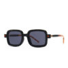 Thick Frame Sunglasses Male Square Frame Anti-Blue-Ray Sunglasses