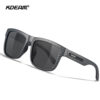 KDEAM New Polarized Sunglasses Men's And Women's Square Sunglasses Colorful Real Film Sunglasses Outdoor Driving Glasses
