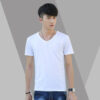 T-shirt Cotton Solid Color Short-sleeved Trendy Bottoming Shirt Wholesale Explosive Style