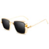 New Classic Unisex Sunglasses Thick Edge Metal Frame Trend Outdoor Fashion Sunglasses