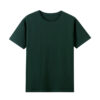 High-count Pure Cotton Short-sleeved Men's Bottoming Shirt 220g Solid Color 40-count Cultural Shirt Work Clothes White T Men