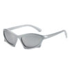 Modern Retro Geometric Sunglasses Trendy Street Shooting INS Style Poster Sunglasses Female