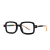 Thick Frame Sunglasses Male Square Frame Anti-Blue-Ray Sunglasses