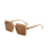 Xunge Glasses 3537 Physical Shooting Retro Square European And American Fashion Sunglasses Multicolor Sunglasses Women