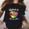 Red Mouth Lip Kiss T Shirt