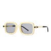 Thick Frame Sunglasses Male Square Frame Anti-Blue-Ray Sunglasses