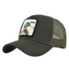 Cross-border Duck Embroidered Baseball Cap Patch Animal Embroidered Cap Mesh Baseball Cap Sunshade Mesh Cap