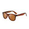 One-piece lens sunglasses