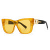 New Fashion Big Frame Cat Eye Unisex Sunglasses Trendy Cross-border Sunglasses