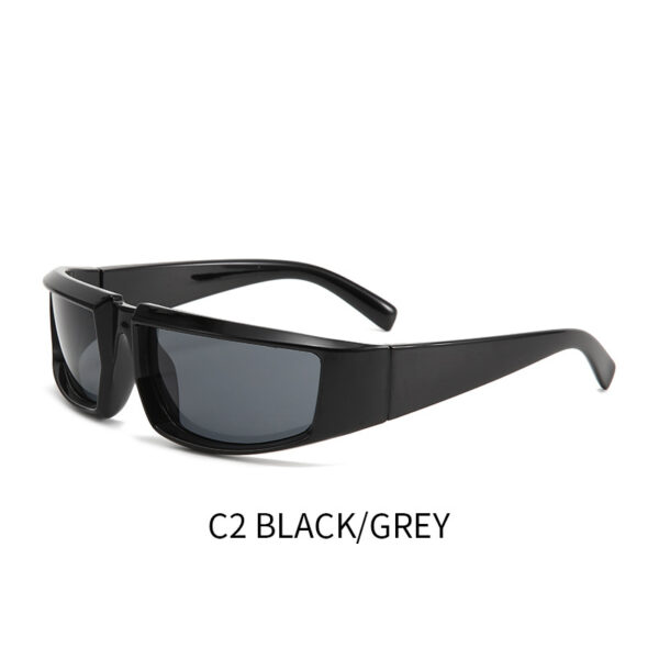 2026 European And American New Personality Big Frame Sunglasses Cycling Sports Trend Sunglasses For Men Cross-border Sunglasses