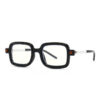 Thick Frame Sunglasses Male Square Frame Anti-Blue-Ray Sunglasses