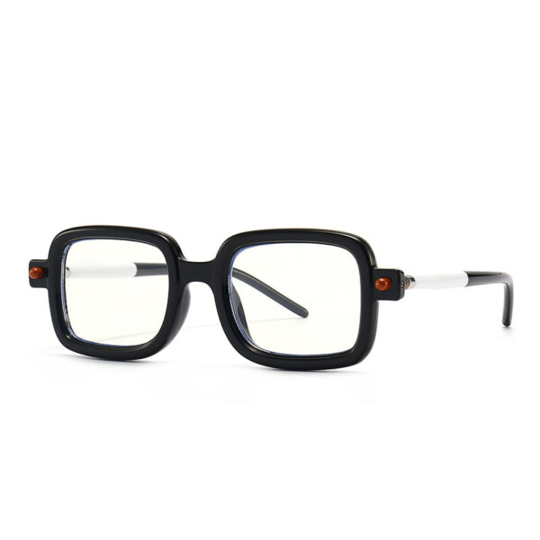 Thick Frame Sunglasses Male Square Frame Anti-Blue-Ray Sunglasses