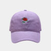 7O1CN01wSAJNP2AbGnMLDTYP_!!2496528221-0-cib 2026 New Rose Embroidery Soft Top Baseball Cap Show Face Small Men And Women Street Elegant Peaked Cap Fashion All-match