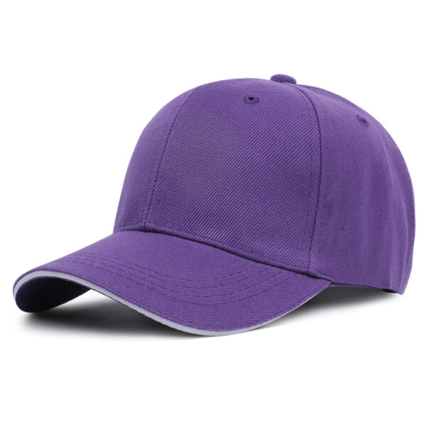Event Promotion Printing Embroidery Logo Sandwich Polyester Cotton Baseball Cap Sun Protection Sun Panel Hat Peaked Cap