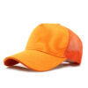 Five-piece Light Board Solid Color Hat Men's Summer Mesh Cap Breathable Baseball Cap Travel Advertising Cap All-match Peaked Cap Women's Tide
