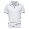 V-neck POLO Shirt Overalls Short-sleeved Top Men