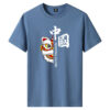 Short Sleeve T-Shirt Men's Trend New Loose Half Sleeve Top Printed T-Shirt