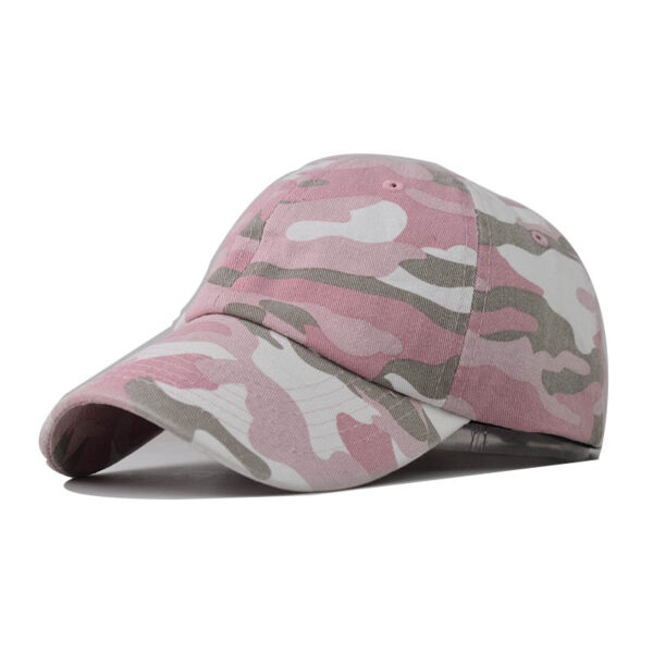 Washed Cotton Camouflage Baseball Cap Men's And Women's Peaked Cap Special Forces Hat Acu Camouflage Cp Ruin Python Pattern Sun Hat