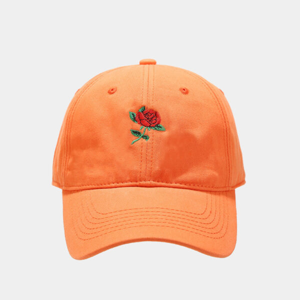 8O1CN01ienEbg2AbGnV6vhVu_!!2496528221-0-cib 2026 New Rose Embroidery Soft Top Baseball Cap Show Face Small Men And Women Street Elegant Peaked Cap Fashion All-match