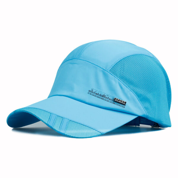 Hat Summer Men's Korean Version Of The Trendy Outdoor Sports Quick-drying Sunshade Sunscreen Baseball Mesh Cap