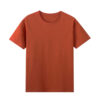 High-count Pure Cotton Short-sleeved Men's Bottoming Shirt 220g Solid Color 40-count Cultural Shirt Work Clothes White T Men