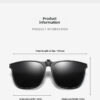 Myopia Glasses Polarized Glasses Ultra-light Invisible Clip Sunglasses Men's Driving Sunglasses Clip