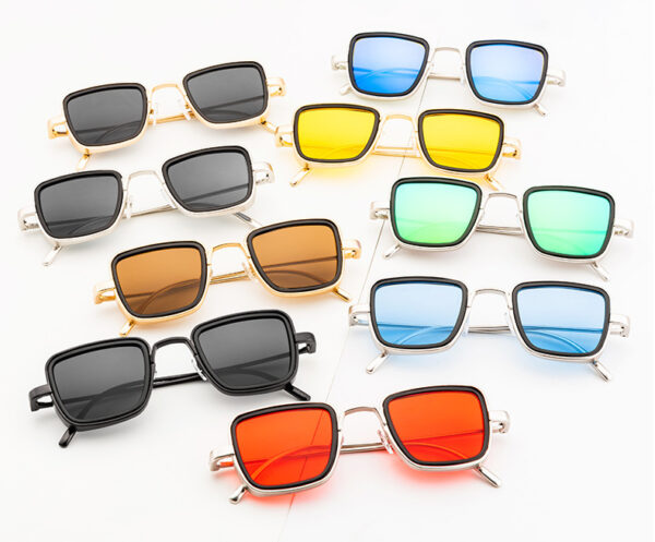 New Classic Unisex Sunglasses Thick Edge Metal Frame Trend Outdoor Fashion Sunglasses