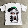 American Hip-Hop Character Print T-Shirt Casual Fashion Oversized T-Shirt Harajuku Gothic Retro Men's T-Shirt