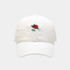 O1CN01QSq8uP2AbGnONPb0x_!!2496528221-0-cib 2026 New Rose Embroidery Soft Top Baseball Cap Show Face Small Men And Women Street Elegant Peaked Cap Fashion All-match